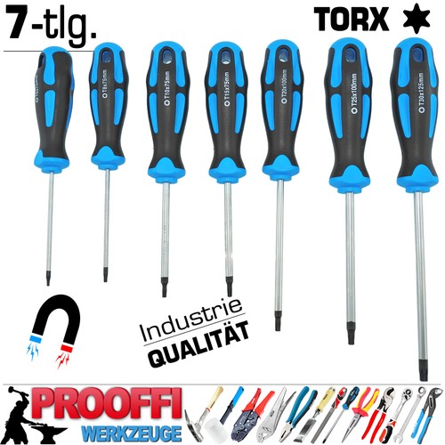 Tlg torx schraubendreher - 7-tlg,