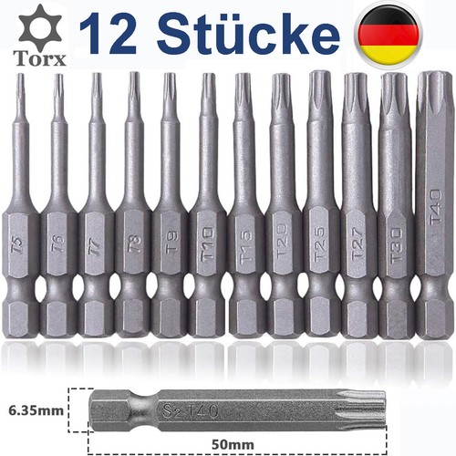 Torx bit set t8 t9 - set,